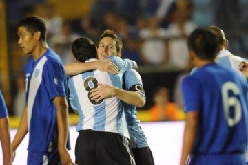 Messi ante Guatemala